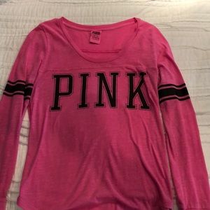 Pink by VS long sleeve tee
